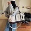 Classic Large-capacity Short-distance Travel Bag, Color Matching, Simple Sports Commuter Bag, Unisex Business Travel Accommodation Bag