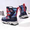 Automne/Hiver Unisexe Enfants Baskets de Neige Garçons Plus Polaire Bottes d'Hiver Extérieur Antidérapant Filles Adolescents Bottes de Neige Montantes