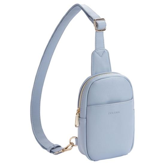 Borsa A Tracolla Donna In Pelle PU Morbida – Crossbody Regolabile Con 4 Scomparti, Lavoro E Viaggio