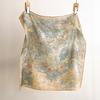 Spring and summer new double-sided cashew flower square scarf multi-color retro silk scarf women's daily age reduction small square scarf