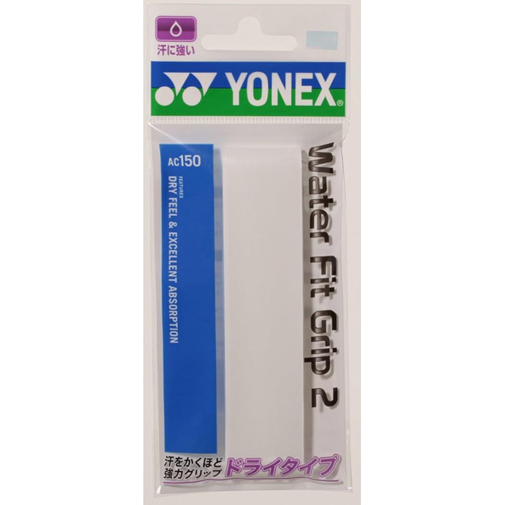 YONEX Water Fit Grip 2 Tennis Badminton Grip Tape 30 Pieces White AC15030