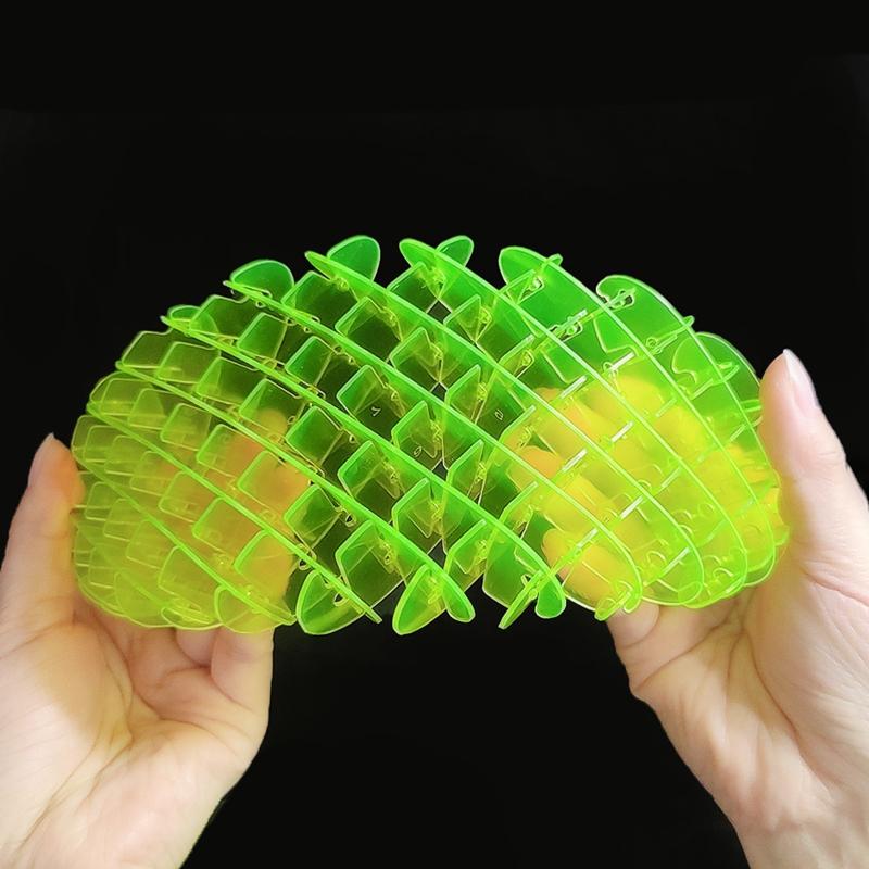 Imaginative Product Fidget Worm Stress relieving Elastic Mesh Stress relieving Healing Compact Toy Decoration Can Be Played Easily