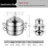 FATTBAO 304 Stainless Steel Multi-Function Steaming Hot Pot