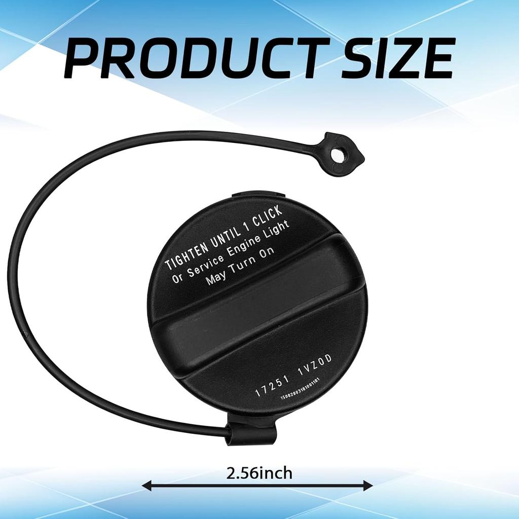 Gas Cap Replacement For Nissan Fuel Tank Cap Compatible With Nissan 2013-2018 Altima, 2012- Frontier, 2015- Murano, 2013- Pathfinder, 2012- Versa
