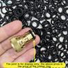 Leak-Proof Rubber O-Rings for Brass Hose Connectors | High Elasticity Sealing Rings for Garden Water Pipe Joints
