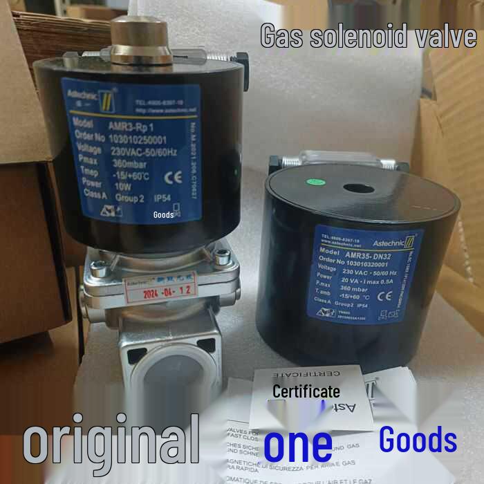 

AMR Series Gas Solenoid Valve: Models AMR2-Rp3/4, AMR4, AMR6, AMR72, AMR82, AMR35, AMR3-Rp1. AMR1 Coil