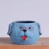 Durable 3D Silicone Mold Silicone Casting Mould Cute Dog Shape Silicone Craft Molds for Making Concrete Resin Flowerpot