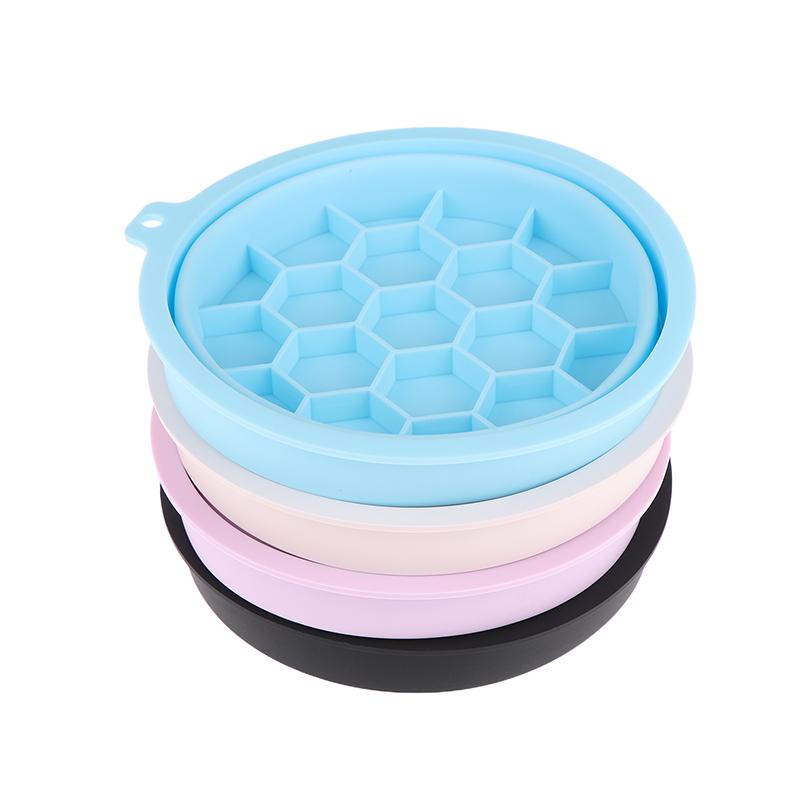 Collapsible Silicone Face Ice Bath Tray Cold Therapy For Facial Puffiness Portable Cryo Skin Tool Travel Beauty Bowl Facial Tool