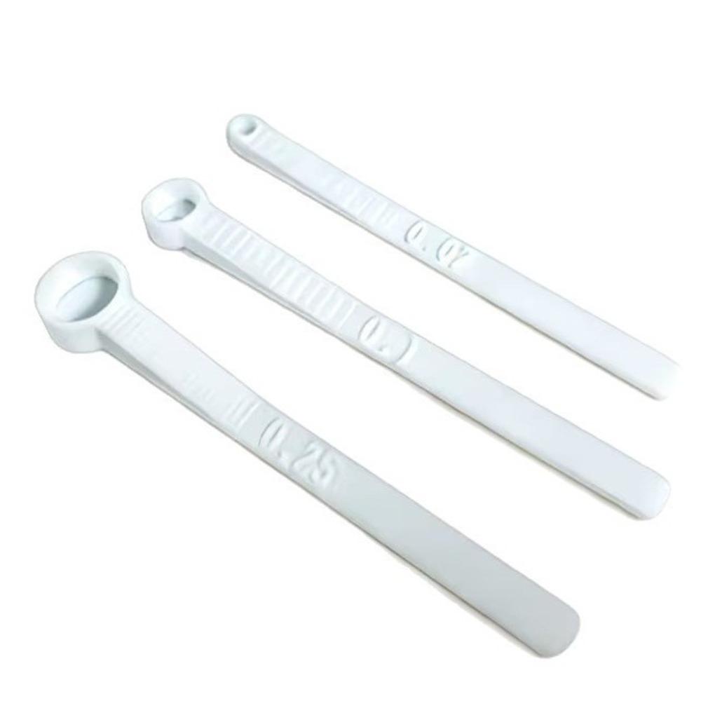 3Pcs Multi-size Aquarium Feeding Scoop Precise Scale Fish Feeding Tool For Home Use