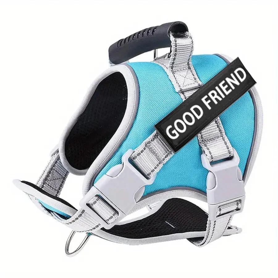 Küçük ve Orta Boy Köpekler İçin Köpek Tasması, Ayarlanabilir Yansıtıcı Evcil Hayvan Yelek Tasması, Açık Hava Yürüyüşleri İçin