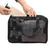 Unisex Travel Organizer: Mesh Cosmetic & Shower Bag with Multi-Pockets