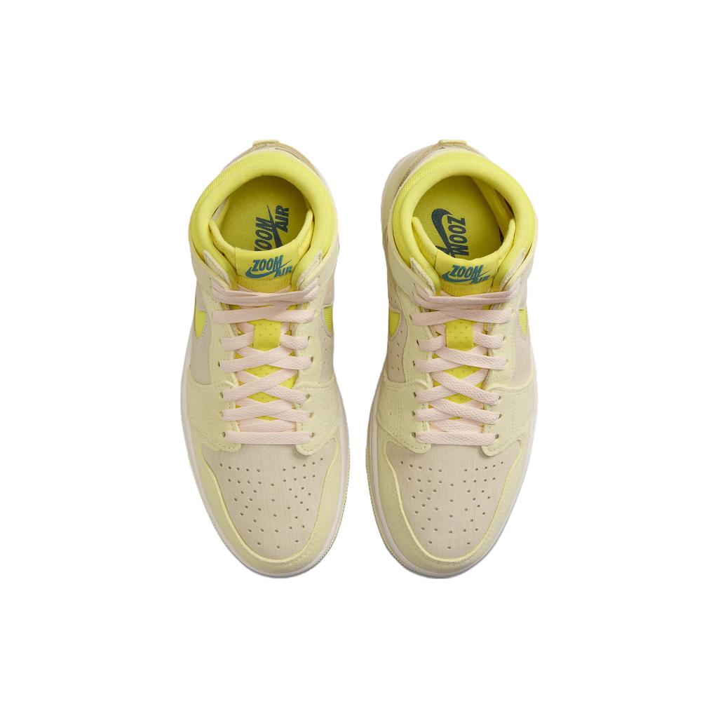 New JORDAN 1 High Zoom Air Cmft 2 Citron Tint Women's DV1305-800