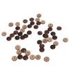 200pcs 2 Holes Coconut Shell Buttons Coconut Sewing Buttons Wooden Buttons  Clothing Decorations