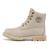 Timberland Stivali da Esterno da 6 Pollici Britannici Durevoli Ammortizzanti Aumento di Altezza Stivali da Donna Grigio Chiaro A2M2SW