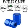 1-20Bag Aluminum Alloy Tire Valve Caps Universal Car Truck Motorcycle Wheel Stem Covers Dust Proof Tire Accessories for SUV Bike