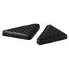 Qicarkey 4pcs Car Door Corner Cover,Black Car Side Door Edge Guard Protector,Car Door Edge