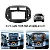 For Toyota RAV4 2006-2012 10.1 Inch Car Fascia Frame Decorative Panel Mounting Auto Interior Accessories