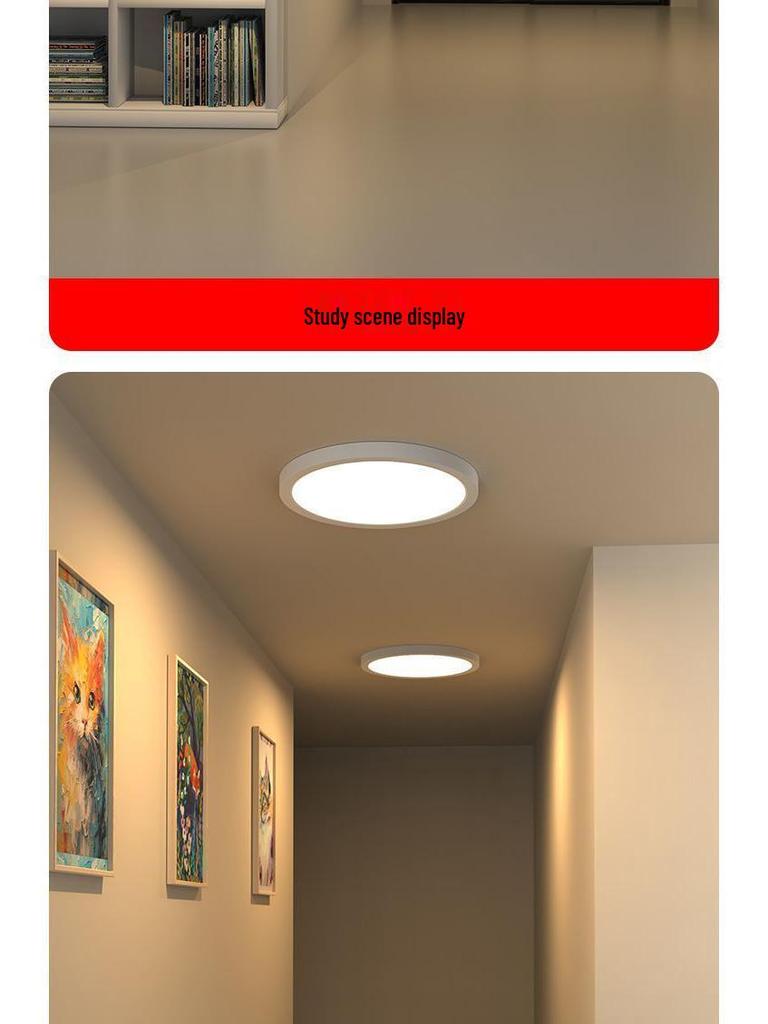 Waterproof LED Ceiling Light for Kitchen, Bathroom, and Outdoor Areas
