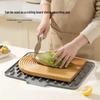 Cross-border Silicone Kitchen Mat: Waterproof, Heat-Resistant, Anti-Scald Tabletop & Draining Mat for Dishwashing and Pot Insulation
