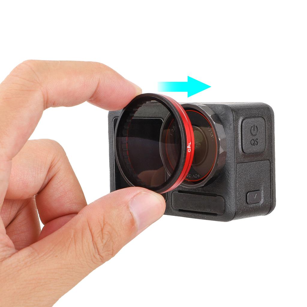 Lens Filter for Action 5Pro/4/3 Filter MCUV ND8 ND16 ND32 ND64 CPL PL Drones Camera Lens Filter Protective Access