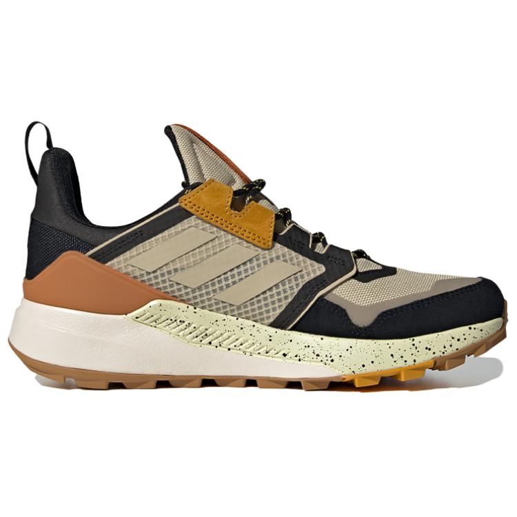 Adidas Terrex Trailmaker Running Shoes Men's Low Top Yellow/Brown/Black FU7239