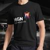 White logo-MGN-technologies Logo Active T-Shirt Funny Size S To 5XL