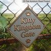 2D Flat, 1pc Cat Kingdom Themed Vintage Metal Wall Sign - Retro Feline Decor with Irregular Cat-Shaped Cutouts Suitable for Entryway, Living Room