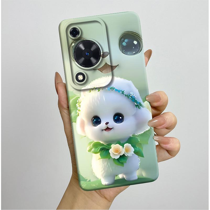 Phone Case For Huawei Nova Y72 Cases Fashion Butterfly Floral Cover For Huawei Nova Y72 NovaY72 Soft Silicone Shockproof Shell