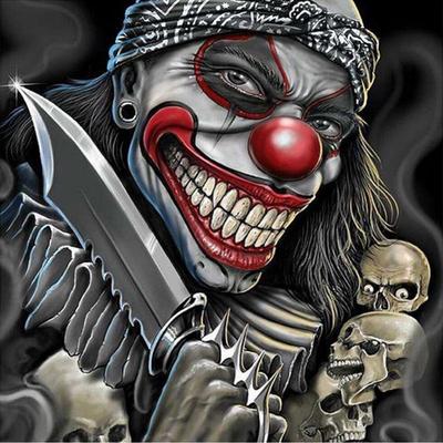Diy Rhinestones Embroidery Kits Killer Clown 5D Diamond Embroidery Diamond Painting Diamond Adults