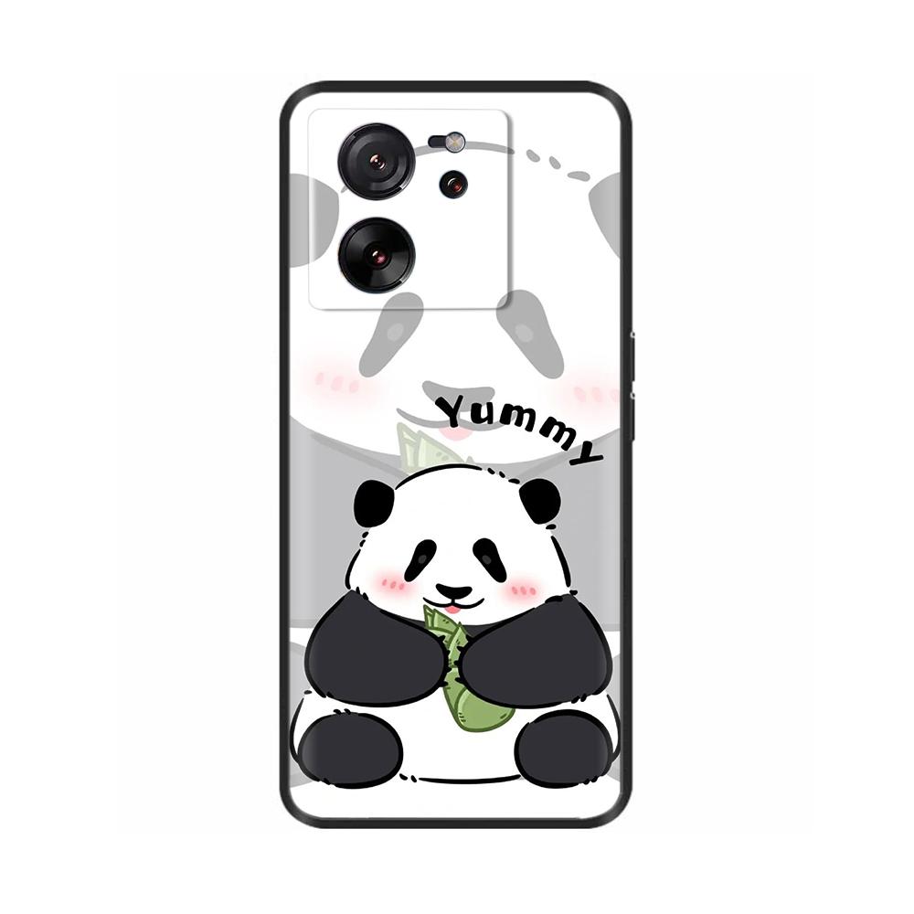 For Xiaomi 13T Pro Case Mi13T Back Phone Cover For Xiaomi13T 13TPro Cases Silicone Fundas Bumper Cute Cartoon Butterfly Panda