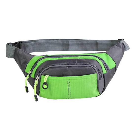Utendørs Sport Midjeveske Lommebok Herre Dame Bum Belte Vanntett Nylon Fanny Pack