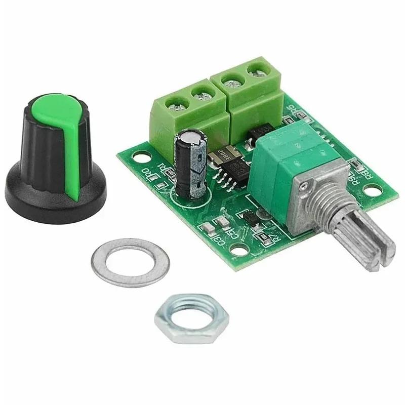 1pcs DC 1.8V 3V 5V 6V 12V 2A 1803BK PWM Motor Speed Controller Low Voltage Motor Regulator Switch PWM Adjustable Drive Module