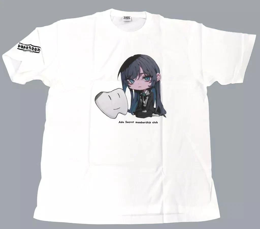 Ado Special Live 2024 Official T T-Shirt Ado Doki Doki Himitsukichi White L L
