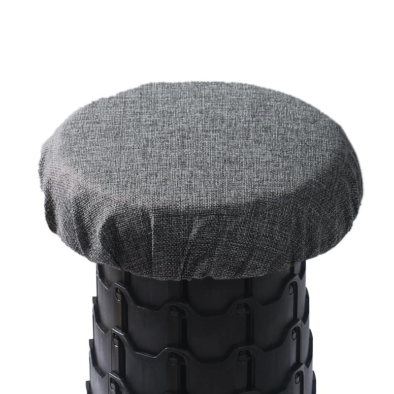 Outdoor Portable Folding Stool Cushion Round Sponge Pad Suitable for Camping/Home Telescopic Stool Cover Travel Seat Cushion