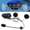  5.0 Motorcycle Helmet Hdset Waterproof Stereo Music Handsfree Call GPS Noise Reduction for Cycling Motorcycling