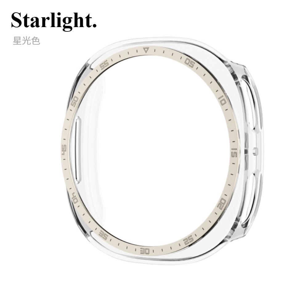 Lünettenring+Abdeckung für Samsung Galaxy Watch 8 Hülle 44mm 40m Schutz Hart PC Bumper Skala Schale Galaxy Watch 8 Schutzhüllen