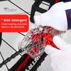 Fahrradkettenreiniger, klar, sichtbar, eingeweicht, MTB, Mountain Road Bike, Kettenwäscher, Schmieröl, Reinigungswerkzeug, Fahrradzubehör