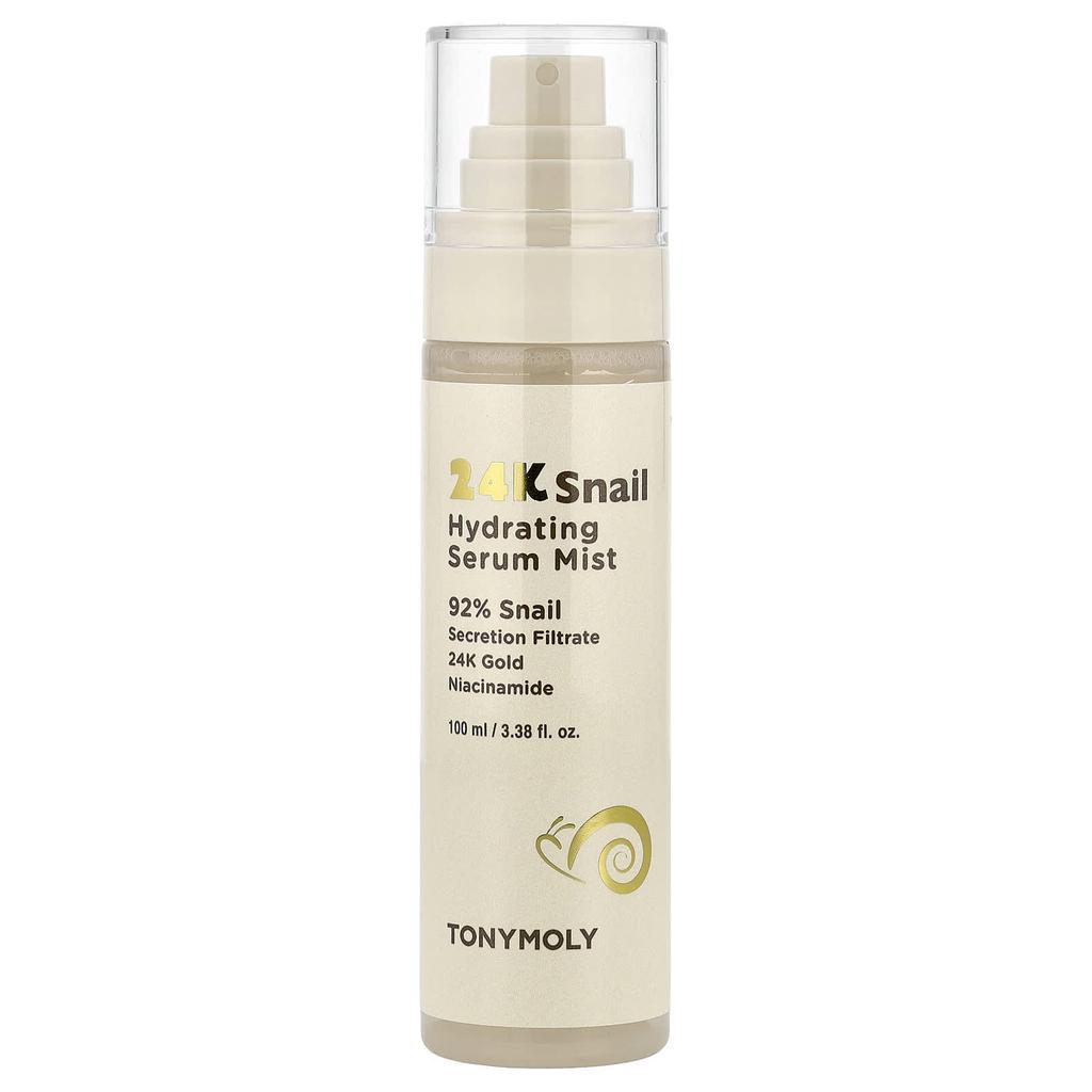 TonyMoly, 24K Snail Hydrating Serum Mist, 100ml (3.38 fl oz)