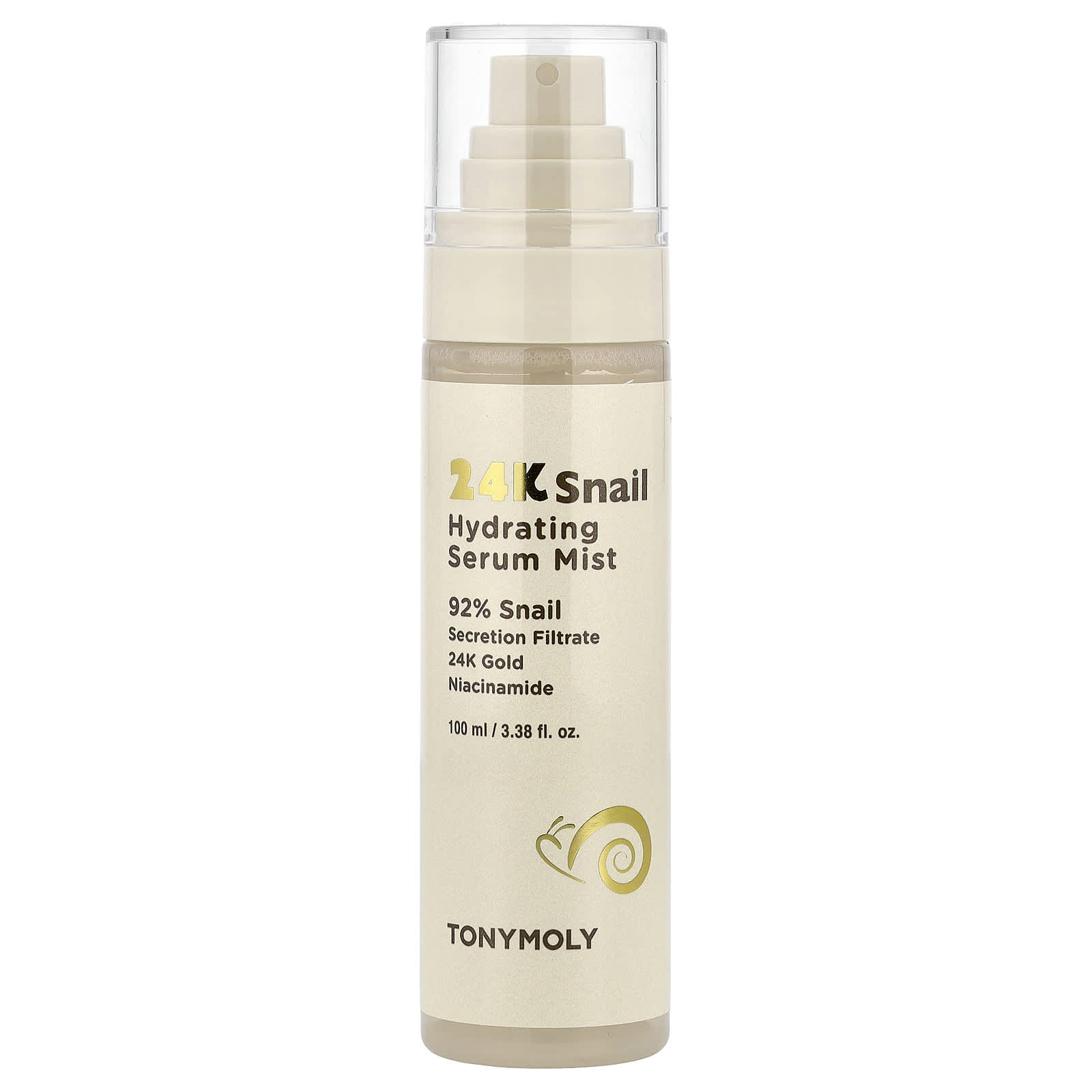 

TonyMoly, 24K Snail Hydrating Serum Mist, 100ml (3.38 fl oz)