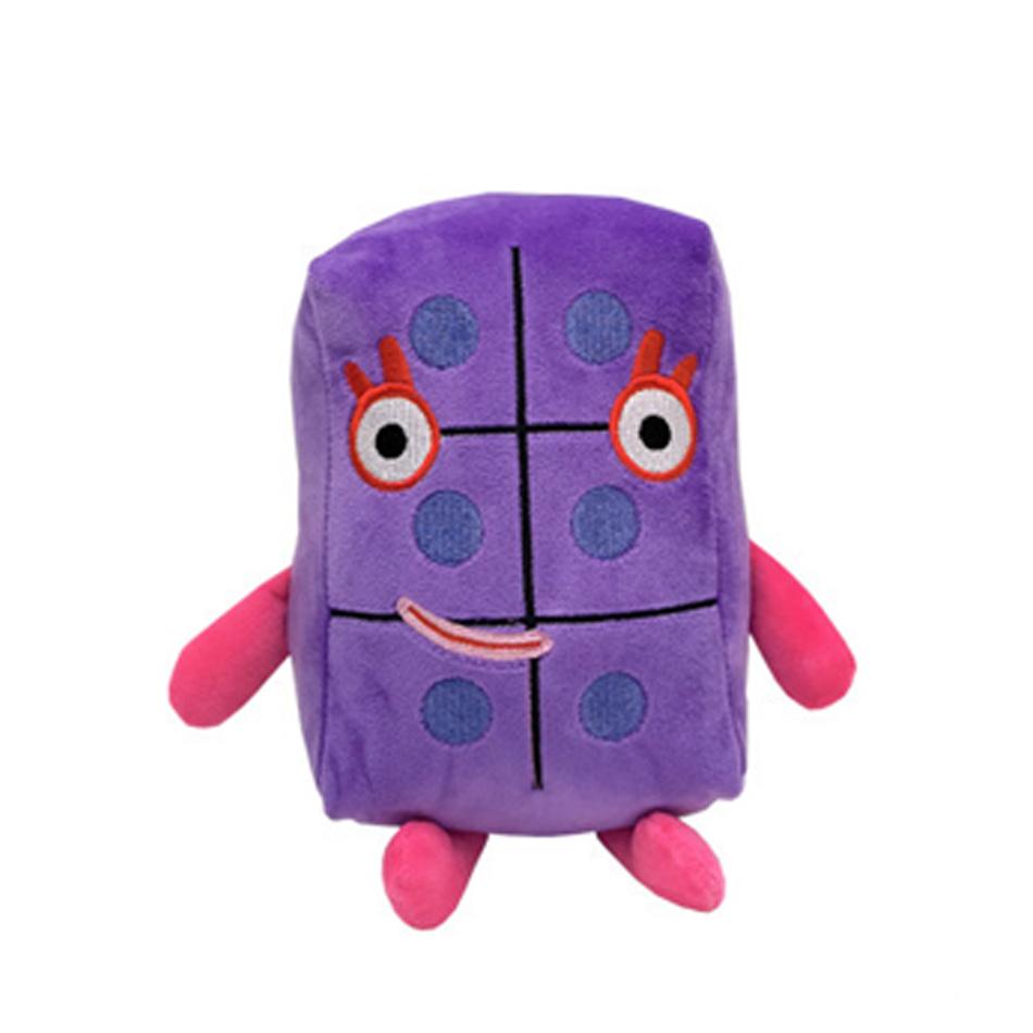 1-10 Numbers Plush 14-30Cm Toys Number Stuffed Dolls Movie Series Cartoon Educational Stuffed Toys Kids Baby Children Gifts