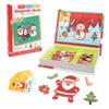 Funny Children's Intelligent Magnetic Book 3D Cartoon Puzzles Jigsaw Brain Training Game Educational Toys for Kids Gift Xmas Toy