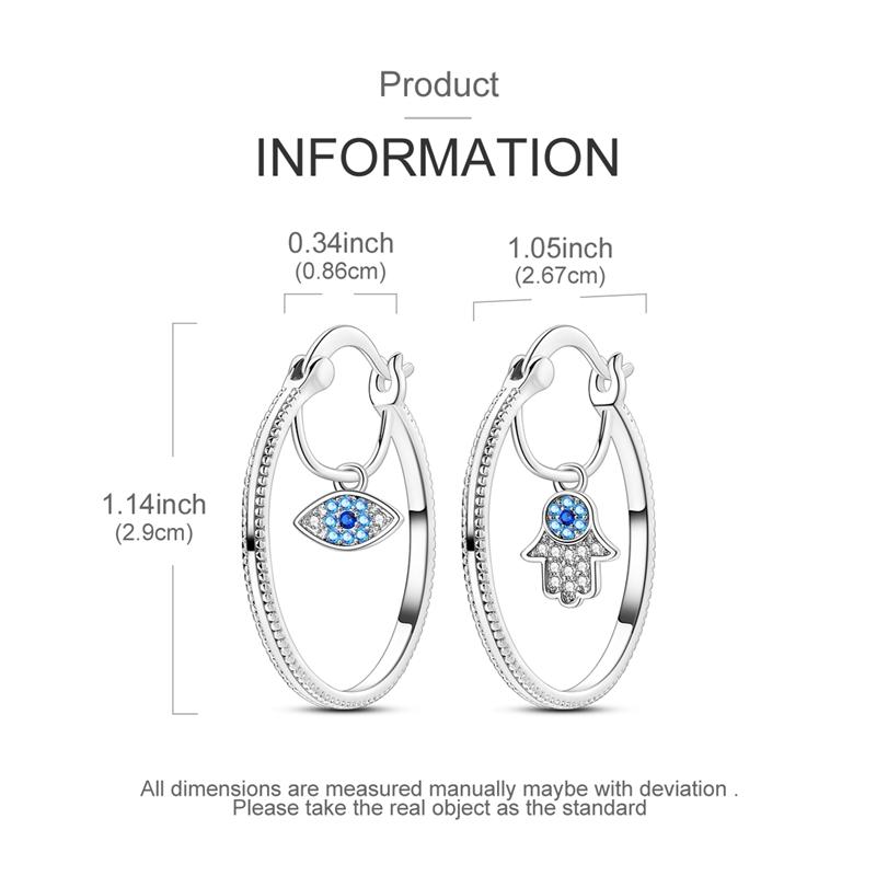 New 925 Sterling Silver Earrings Butterfly Turtle Wings Stars Moon Star Hoop Earring for Women Making Jewelry Gift