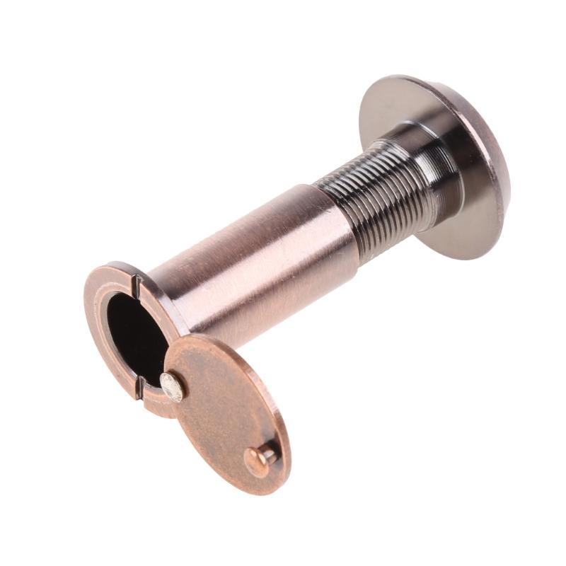 Peephole for Front Door with Privacy Cover 200 Degree Wide Viewing Angle Hidden Security Door Viewer Diameter 16mm