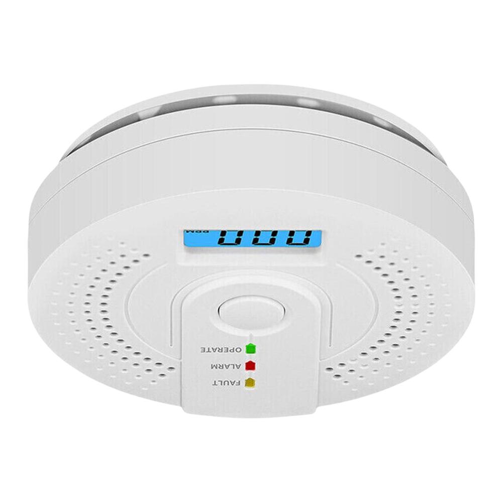 Digital Carbon Monoxide Detector Sound Warning Battery Powered CO Gas Monitor Alarm Detector Portable CO Detector Home Use
