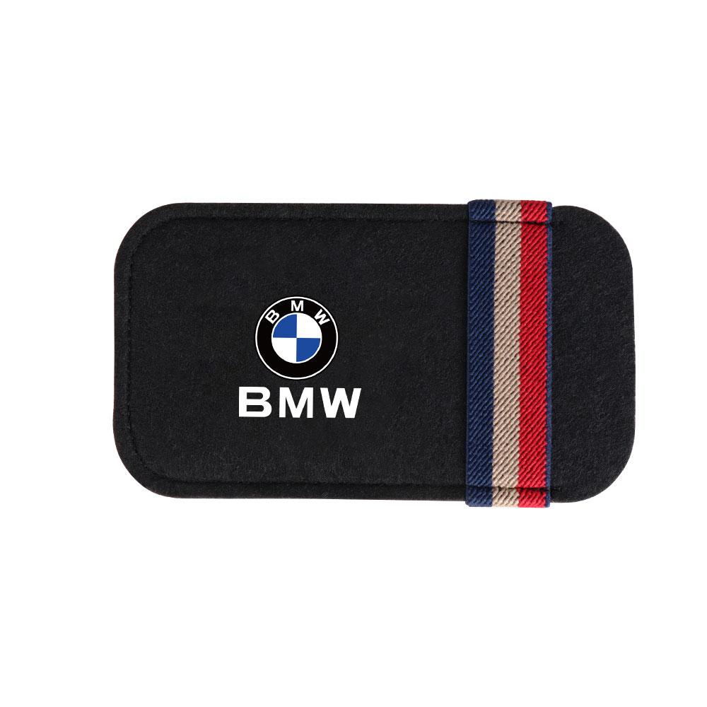 

Для автомобіля BMW Сонцезахисний козирок Футляр для окулярів Шкіра з фетру Стійкий до зносу Тримач для сонцезахисних окулярів Контейнер для зберігання Універсальна сумка-органайзер для окулярів 1PC