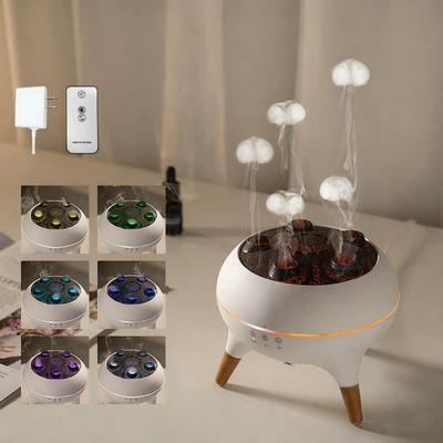 28dB Quiet Jellyfish Aroma Humidifier 7 Color Lights Cool Mist Humidifier  Aromatherapy