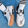 2025 Children's Badminton Sports Shoes Autumn Volleyball Shoes Rotating Buckle Boys Table Tennis Girls Tennis Shoes