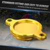 Nicecnc Cnc Engine Tank Cover Oil Filter Cap For Suzuki Rmz250 2007-2019 Rmz450 2005-2019 Rmx450z 2010-2017 Rmz 250 450 Rmx 450z 2025