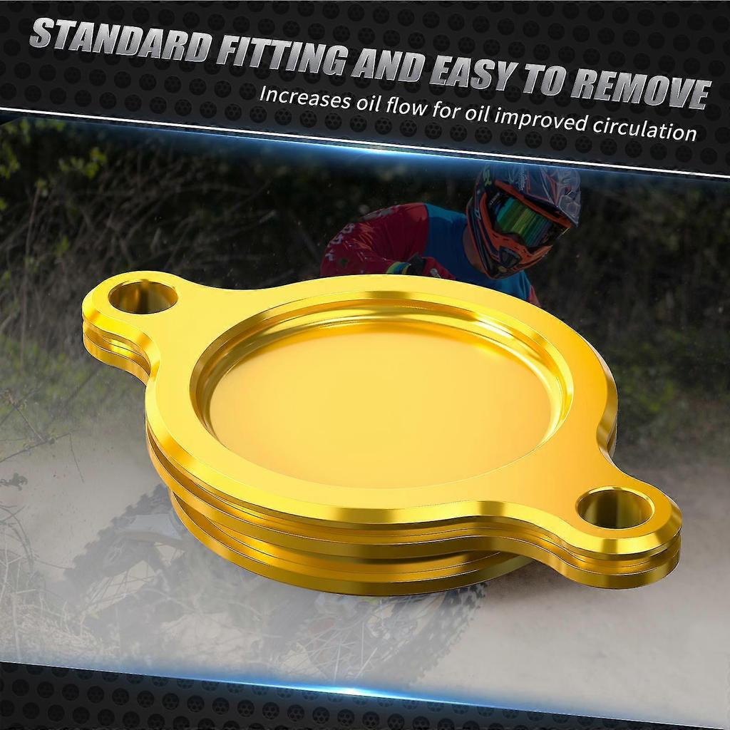 Nicecnc Cnc Engine Tank Cover Oil Filter Cap For Suzuki Rmz250 2007-2019 Rmz450 2005-2019 Rmx450z 2010-2017 Rmz 250 450 Rmx 450z 2025