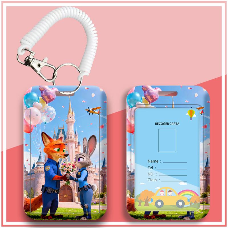 Popular Student Animal Lanyard Badge & ID Card Holder